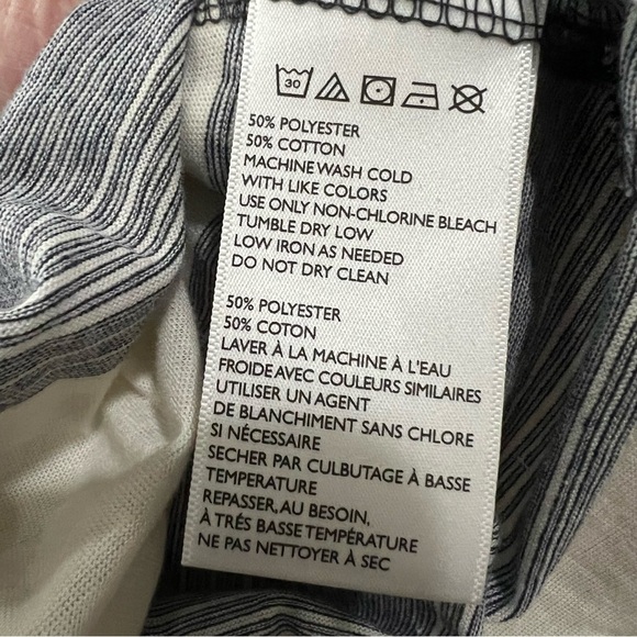 Free People Beach XS Striped Long Sleeve Longline Coverup Maxi Dress B1 - Picture 7 of 8